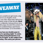 Win a Double Pass to Rock Of Ages from The Dominion Post (Wellington)