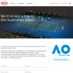 Win a Trip for 2 to The 2018 Australian Open (Includes Flights, Accommodation and Spending Money) from Kia Motors NZ Limited