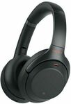Sony WH-1000XM3 Wireless Noise Cancelling Headphones - Black $343.00 (With 25off coupon) @ The Market
