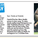 Win 1 of 3 Double Passes to See Vodafone Warriors Vs. Dragons, Aug 8, [Wellington]