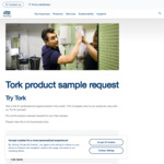 Free Cleaning Product Samples Delivered @ Tork (Businesses Only)