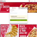 Free Regular Cheese Pizza with $8 Purchase (Pickup Only) @ Pizza Hut