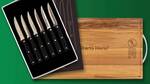 Win a handmade rimu chopping board, Stanley Rogers steak knives and Silver Fern Farms vouchers @ NZ Herald
