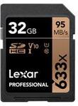 Lexar Professional 633x SDXC Card (32GB) $11 Delivered @ JB Hi-Fi