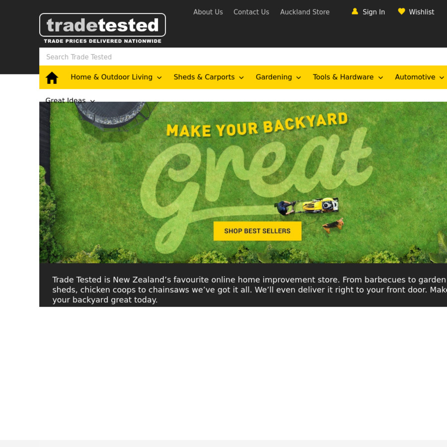 10% Off Sitewide @ Trade Tested - ChoiceCheapies