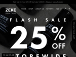25% off Storewide @ Zeke Skincare