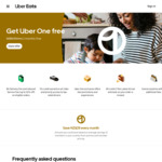 Free - 2 Months of Uber One Worth $19.98 for New and Returning Customers @ Uber / Uber Eats