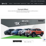BYD Auto: $5,000 off Entire Range - Dolphin from $35,000 +ORC, Shark 6 $65,000 +ORC, Sealion 7 from $63,000 +ORC @ BYD Dealers