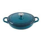Lareina Enamelled Cast Iron Shallow Casserole 27cm $76.99 / 29cm $88.99 Delivered (40% off) @ Lareina Cookware