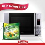 WIN 1 of 2 Wattie's SteamFresh Prize Packs – Each Containing a Family Sized Microwave from Watties
