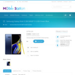 Samsung Galaxy Note 9 512GB  $799 + $30 Shipping @ Mobile Station