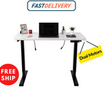 10% Off: Evo Electric Standing Height Adjustable Desk (1.2 Meter) $494.10 + Free Delivery @ JORY HENLEY