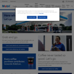 Save $0.15 Per Litre of Fuel (Max 100L) @ Mobil (Smiles App)