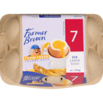 Farmer Brown Fresh Colony Size 7 Eggs 6pk $2.99 (Riccarton), Woodland Free Range Eggs Size 8 6 Pack $2.99 (Manukau) @ PNS