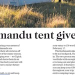 Win a Kathmandu Quest Tent (Worth $900) from The NZ Herald