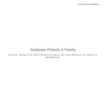 Sunbeam Friends and Family Sale