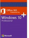 Windows10 Pro Key + Office 365 Professional Plus Package-USD$28.99 (NZD $40.08) @Goodoffer24