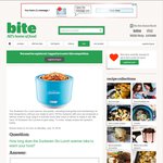 Win 1 of 10 Sunbeam Go-Lunches (Food Warmer) from Bite