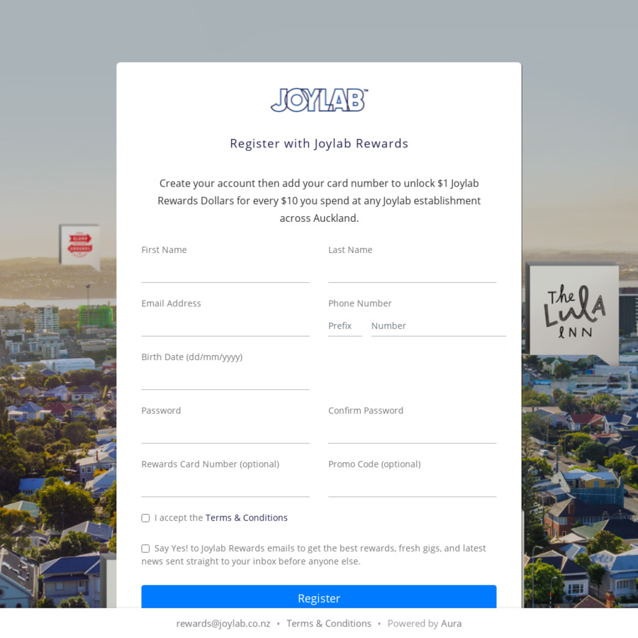 Free 20 Credit to Use at Pubs & Restaurants Joylab ChoiceCheapies
