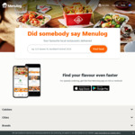 $7 off $15 Spend @ Menulog