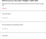 Win a LEGO Freight Train Set Worth $299.99 @ Brick Store