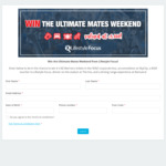 Win The Ultimate Mates Weekend from Lifestyle Focus Worth $3000 @ SENZ