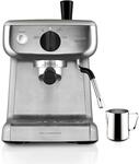 Sunbeam Mini Barista Espresso Machine EM4300 (Silver) $199.99 @ Briscoes
