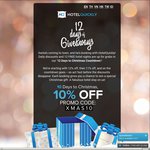 HotelQuickly Christmas Countdown - Daily Discounts (9% off, Descending by 1% Daily)