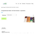 40 Short-Stories + Questions Comprehension Book (for Ages 8-11) $0 + $12 Shipping @ New Heights Reading