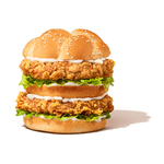 The Big Hack Burger (Double Zinger) $9.90 @ KFC