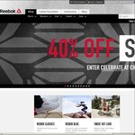 Reebok End of Season Sale - 40% off Site Wide Until End of Year