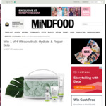 Win 1 of 4 Ultraceuticals Hydrate & Repair Sets (Worth $199) from Mindfood