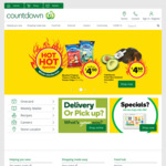 2x $10 off $100+ Spend @ Countdown (New Customers)