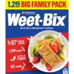 1.2kg Weet-Bix $4.49 @ PAK'n SAVE, North Island Stores ($4.05 The Warehouse via Price Beat)