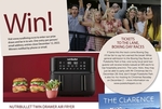 Win The Lane tickets (Boxing Day Race); NutriBullet Twin Drawer Air Fryer; The Clarence book; Natio Mascara pack @ Rural Living