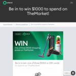 Win 1 of 3 $1000 The Market e-Gift Cards @ One Rewards (Customers Only)