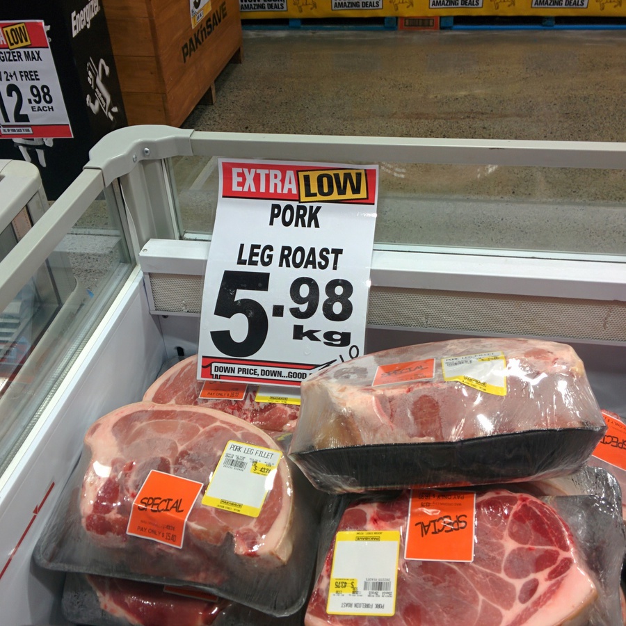 Pak N Save Petone - Pork Leg Roast - $5.98/Kg - ChoiceCheapies