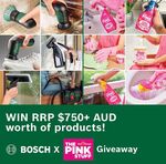 Win 1 of 2 Bosch DIY Cleaning Power Tool + The Pink Stuff Prize Packs from Bosch DIY + The Pink Stuff