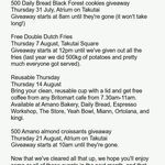Various Freebies at Takutai Square in Auckland CBD for The Month of August 2025