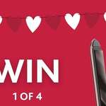 Win 1 of 4 Straight & Curl Brilliance Stylers from VS Sassoon