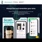 [Android, iOS] Free - 1 Year of Wine Scanner AI Pro @ Wine Scanner