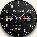 [Android, WearOS] DADAM118: Analog Watch Face $0.3 (Was $2.99) @ Google Play
