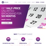 6 Months Half Price Broadband from Orcon (Then $79/M for Fibre, VDSL or ADSL) on a 12 Month Contract - Glimp.co.nz Exclusive
