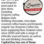 Win an Emporio Prize Pack (Coffee, Hot Chocolate, Beans) from The Dominion Post