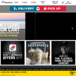 50% off Gourmet/Traditional Pizzas (Delivered) @ Domino's