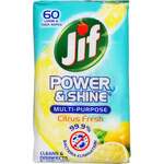JIF Power & Shine Multi-purpose Wipes (Citrus) 60 Pack $1.98, Bell Original Tagless Tea Bags 100 Pack $4.50 @ TWH (MarketClub)