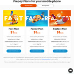 $1 Month for First 3 Months (Then $40/$50/$80/Month Thereafter) @ Mighty Mobile (New Customers Only)