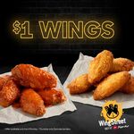 $1 Chicken Wings (5, 8 or 16 Pack) from Mon-Thurs @ Pizza Hut (Online only)