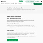 10% off Contact Lenses & Free Standard Delivery (Was Free Delivery with $79 Contact Lenses Order) @ Specsavers