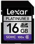 Lexar Platinum 16GB Class 6 100x SD Card $9.99 (Was $39.99) from Noel Leeming